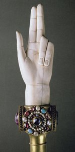 La Main de Justice, du Trésor de Saint-Denis