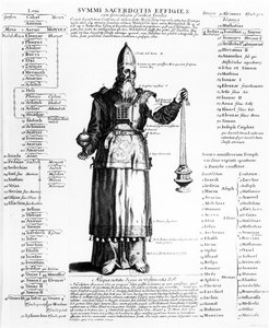 Le Grand Prêtre du Judaïsme, et la généalogie de la famille sacerdotale de Lévi - French School