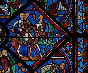 La fenêtre de Joseph : ses frères voyagent en Égypte - French School