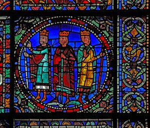 La Vie du Christ : Les Mages en voyage - French School