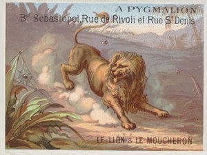 Le Lion et le Moucheron