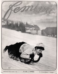La luge à Chamonix, de Femina