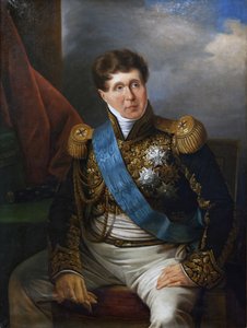 Le maréchal Victor, duc de Bellune, vers 1823-40 - French School