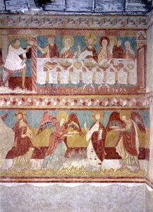 Les Noces de Cana, du mur sud du chœur - French School