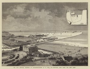 Le nouveau port en eau profonde à Boulogne-sur-Mer tel qu