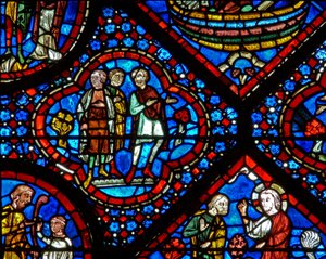 Fenêtre de Noé : les fils de Noé - French School