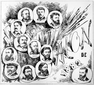 Le Salon de Paris de 1882 - French School