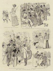 La Saison parisienne (litho) - French School
