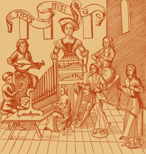 La Personnification de la Musique - French School