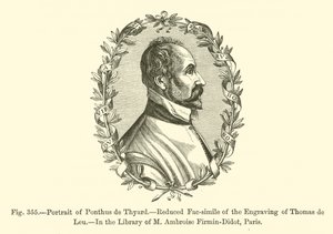 Le portrait de Ponthus de Thyard - French School