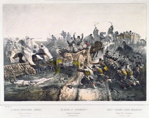 La Retraite des Français de Constantine le 24 novembre 1836 - French School