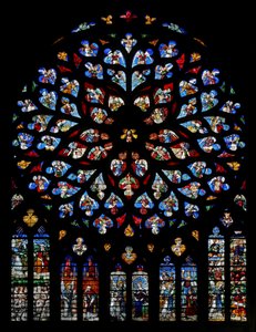 La Rose de Paradis avec des musiciens angéliques, avant 1520 - French School