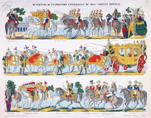 Le cortège royal à l