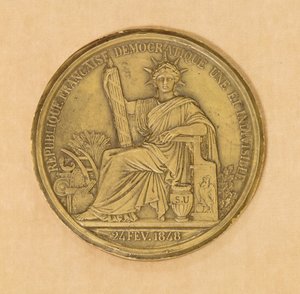 Le Sceau de la Deuxième République, 1848 - French School