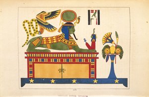 Le Sphinx, illustration du Pantheon égyptien : collection des personnages mythologiques de l