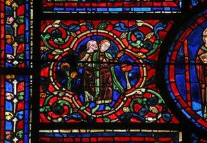 Le vitrail de Saint Martin : décoratif - French School