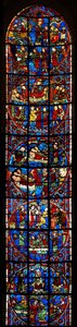 Le vitrail de Saint Nicolas