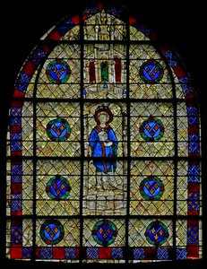 La fenêtre de Saint Piat - French School