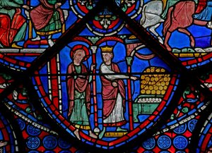 La fenêtre de Saint Thomas : il est montré de l