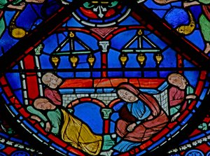 La fenêtre de Saint Thomas : les malades à son tombeau - French School