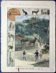 Maison du cerf au Jardin d