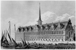 La Bourse, Copenhague, 1846 - French School