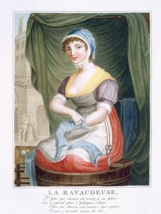 La Raccommodeuse de bas, c.1816 - French School