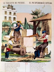 Les Maçons, illustration d