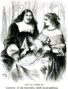 Le Tartuffe - French School