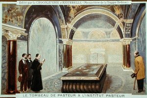Tombeau de Louis Pasteur (1822-95) à l