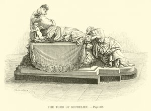Le Tombeau de Richelieu - French School