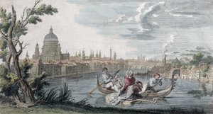 Le Triomphe du goût moderne, dédié à Signora Faustina Bordoni (1693-1781), gravé par Venerys, c.1727