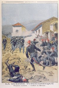 La guerre turco-grecque, de Le Petit Journal, mai 1897 - French School