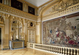 La chambre de Louis XIV (1638-1715) - French School