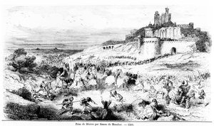 La capture de Béziers par Simon de Montfort le 22 juillet 1209