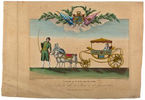 Le Carrosse du Roi de Rome, offert par la ville de Paris