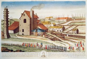 La catastrophe de la mine de charbon de Beaujonc près de Liège, 1812