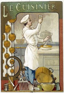 Le cuisinier - French School