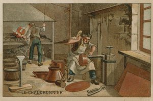 Le chaudronnier - French School