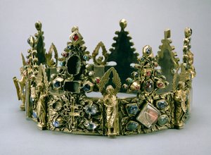 La couronne de Saint Louis, 13e siècle - French School