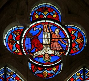 La crucifixion de Saint Pierre - French School