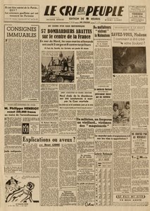 Le cri du peuple - vendredi 5 mai - French School
