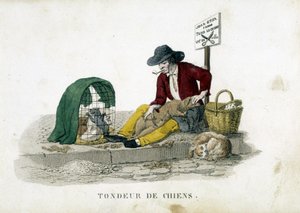 Le tondeur de chiens - French School
