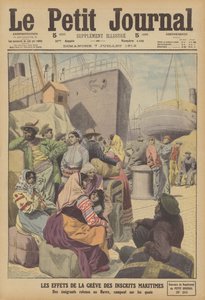 Les effets de la grève maritime en France - French School