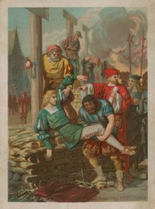 Les premiers martyrs protestants - French School