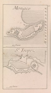 Les fortifications de Monaco et de Saint-Tropez, c.1760?
