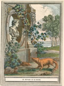 Le renard et le buste - French School