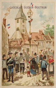 Le mât de cocagne - French School
