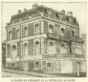 La maison du président de la France au Havre - French School