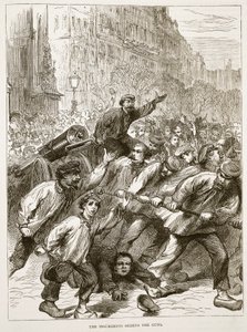 Les insurgés saisissant les canons, mars 1871, illustration de l